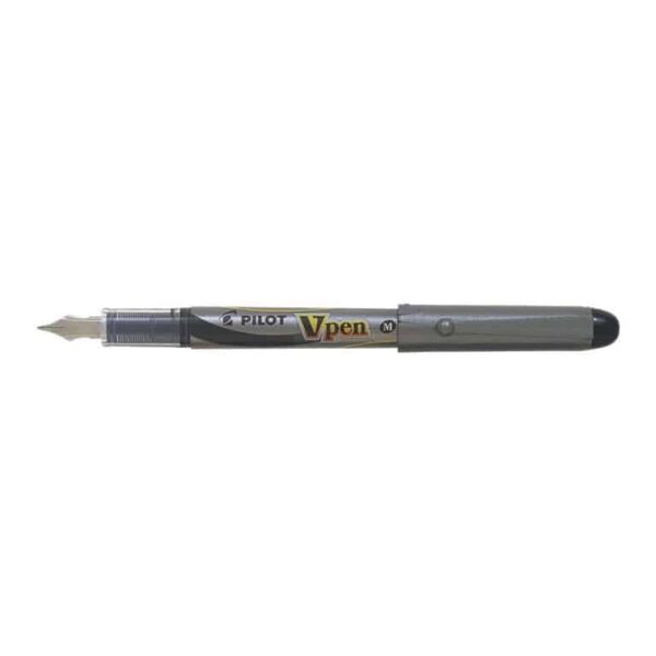 Penna Stilografica V Pen Silver Pilot Nera  - 007570