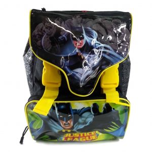 Zaino Scuola Estensibile DC Comics Justice League Nero - 132250/N