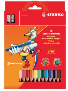 Matite Trio Stabilo 12 Colori  - 203/2-12
