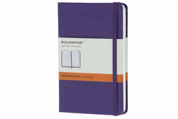 Taccuino Moleskine a Righe Piccolo Rigido Viola - 52918