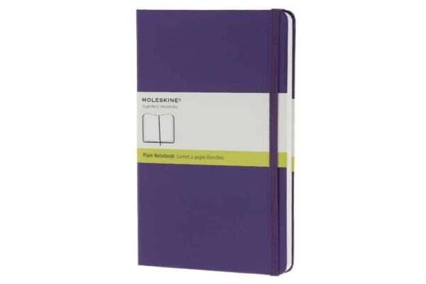 Taccuino Moleskine Pagine Bianche Piccolo Rigido Viola  - 52920