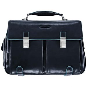 Cartella Piquadro P/PC e iPad/iPad Air 2 tasche Blu Linea Blue Square - CA1068B2/BLU2