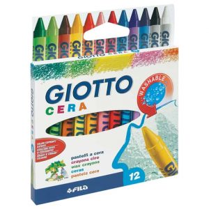 Pastelli a cera Giotto Conf. 12 Colori  - 281200
