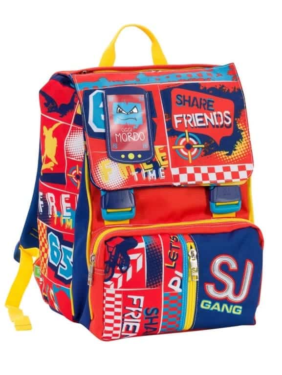 Zaino SJ Seven BOY sdoppiabile arancio blu 201001625-428