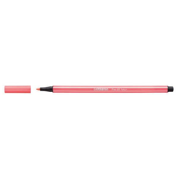 Pennarello Stabilo PEN68 rosa fluorescente - 68/040