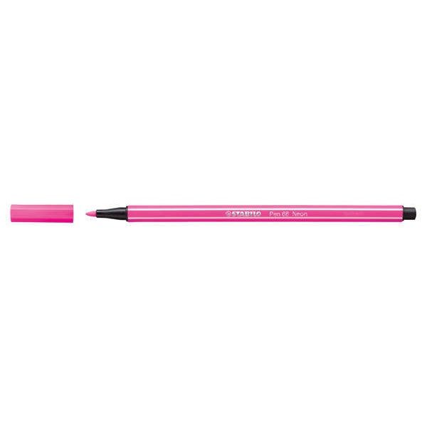 Pennarello Stabilo PEN68 rosa fluorescente - 68/056
