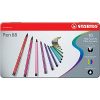 Pennarelli Pen 68 Stabilo 10 Colori Confezione Metallo - 6810-6
