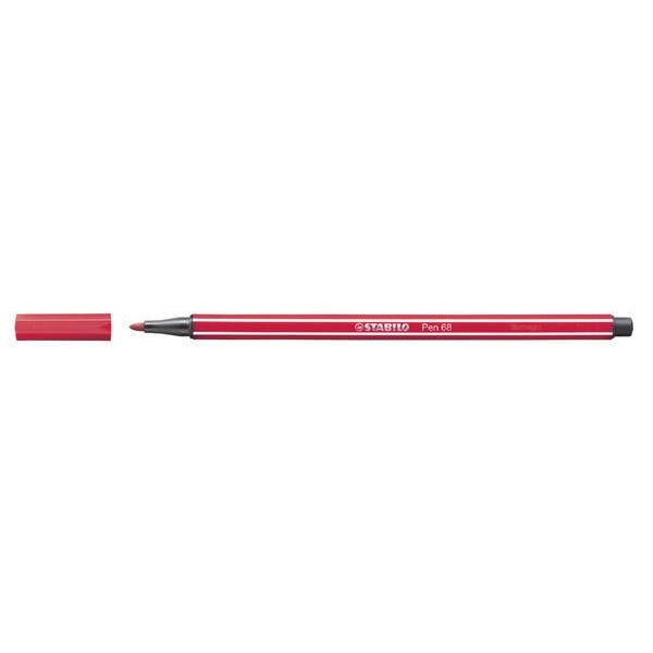 Pennarello Stabilo PEN68 rosso scuro  - 68/50