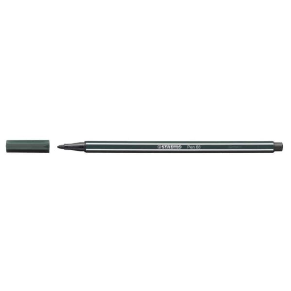 Pennarello Stabilo PEN68 verde terra  - 68/63
