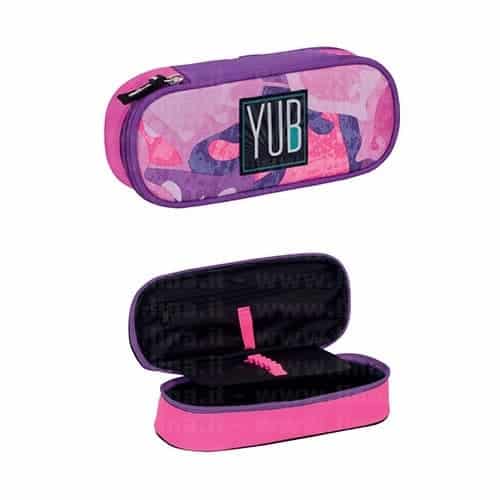 Astuccio Yub Seven murales girl rosa viola 3B3021705-R