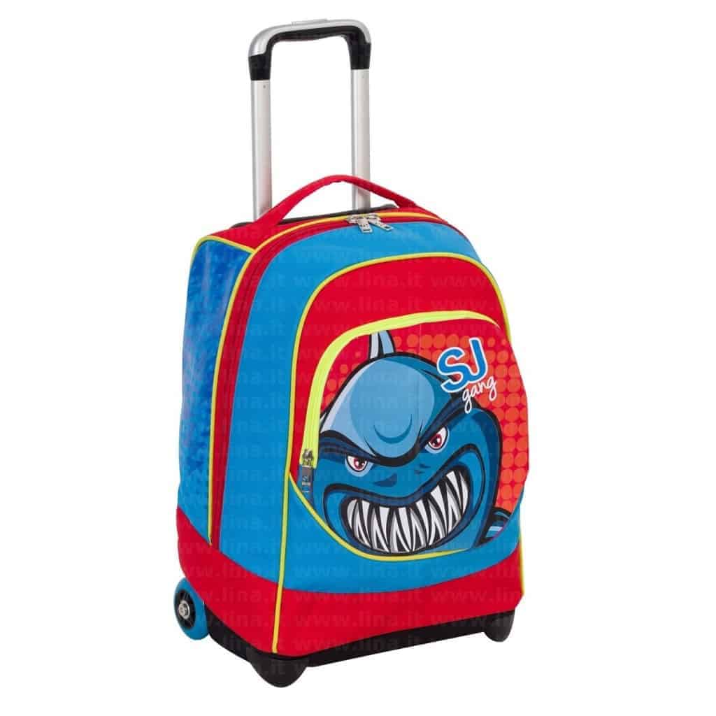 Trolley Seven SJ GANG boy azzurro animals squalo