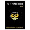 Diario IO TI MALEDICO 16X11 2017/18 nero