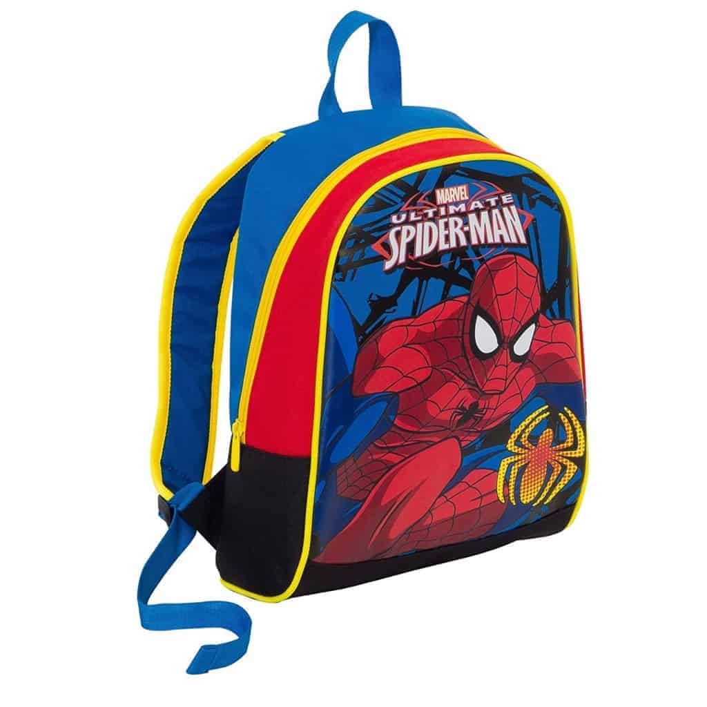 Zaino Seven asilo SJ Ultimate Spiderman blu rosso