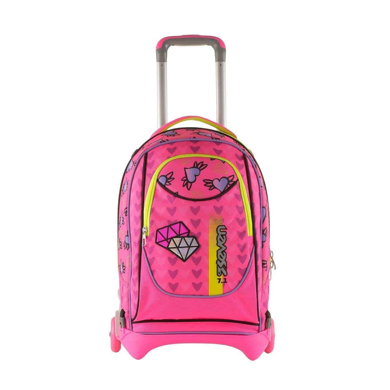 Zaino Scuola Zaini Trolley Seven Outlet Zaini Seven Per Femmine