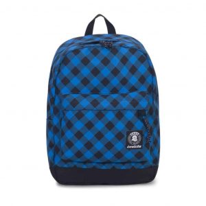 Carlson Fantasy Invicta Backpack Blue Plaid