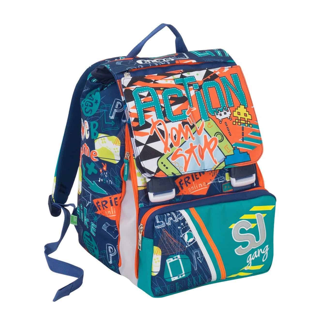 Zaini Sj Zaino Cambia Faccia Seven Seven SJ BOY Zaino