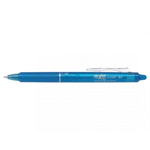 Pilot Frixion Penna Gel Clicker 0.7 Azzurro