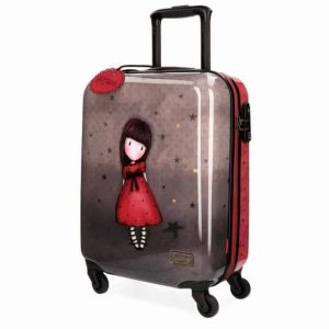 Trolley Gorjuss ABS 4 Ruote 55cm THE BLACK STAR