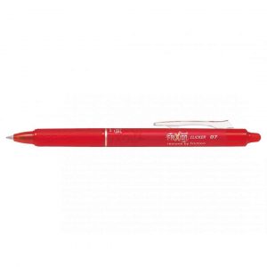 Pilot Frixion Penna Gel Clicker 0.7 Rosso