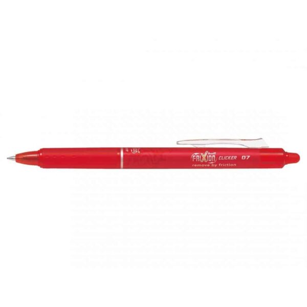 Pilot Frixion Penna Gel Clicker 0.7 Rosso
