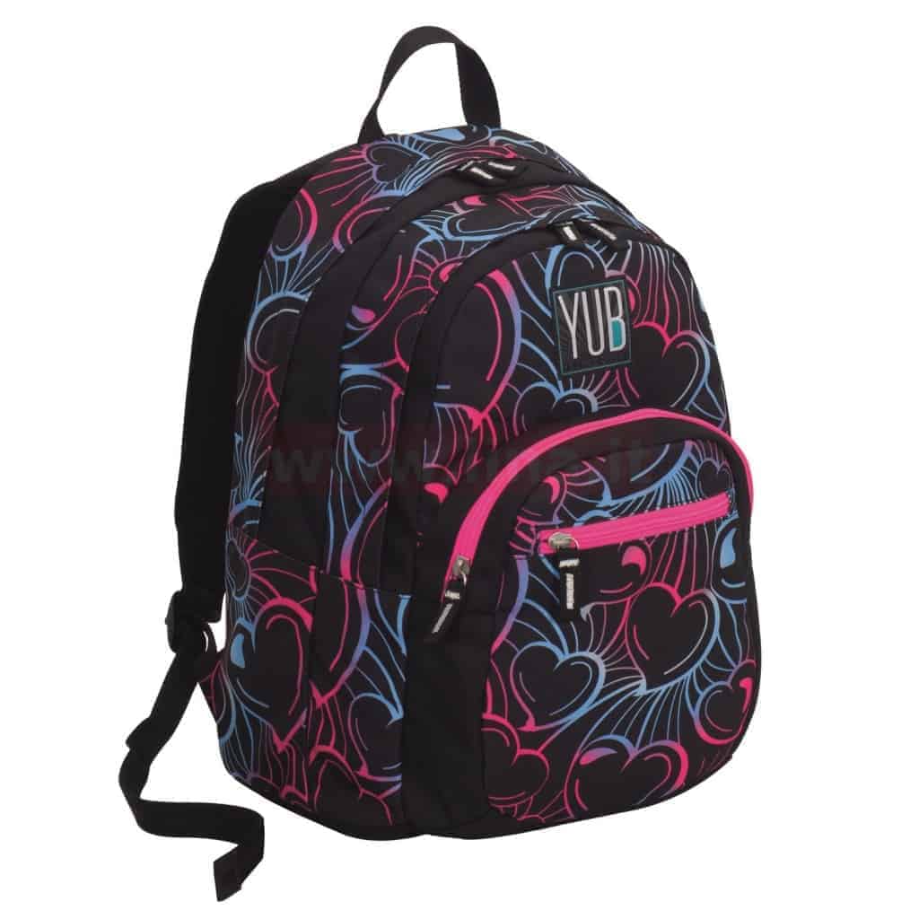 Zaino Yub Seven format murales girl nero