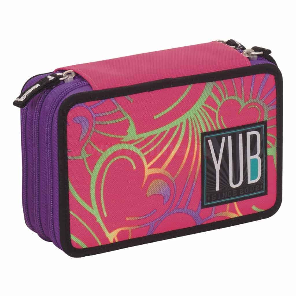 Astuccio Yub Astuccio Yub Seven ZIP Murales Girl Fuxia Viola