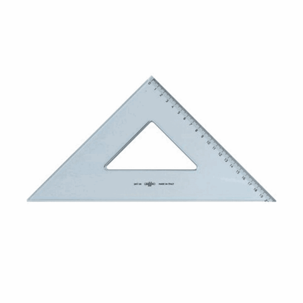 Squadra 45°/30 cm Linea Uni