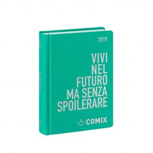 Diario COMIX 2019 16 mesi datato standard 16x11 verde smeraldo