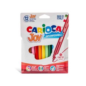 Pennarelli Carioca JOY SuperWashable 12 colori