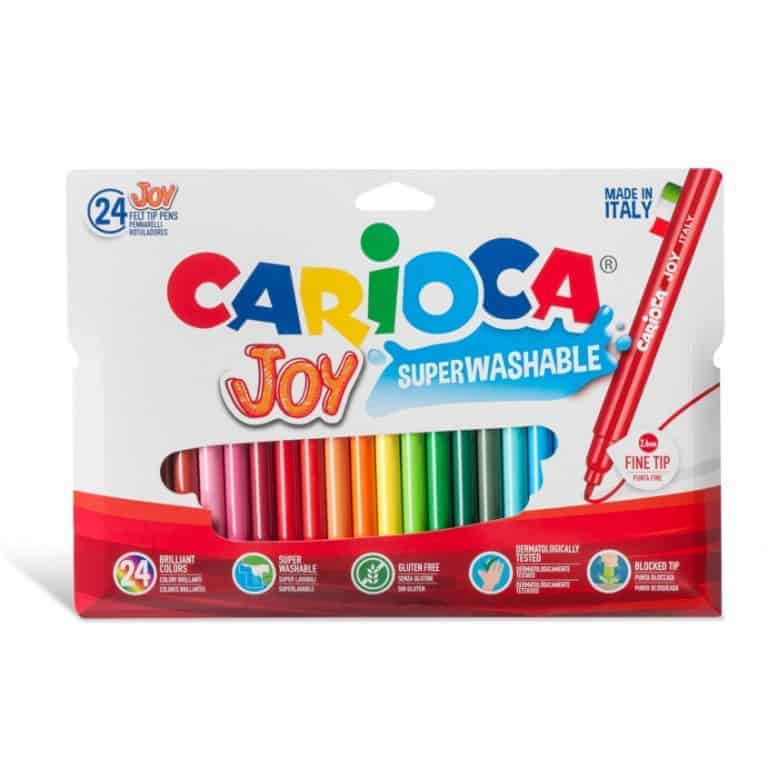 Pennarelli Carioca JOY SuperWashable 24 colori a 7.00