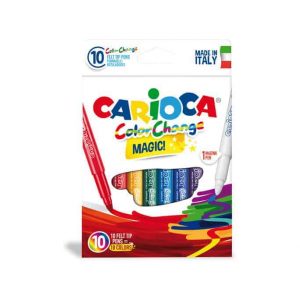 Pennarelli Carioca COLOR CHANGE 10 pezzi
