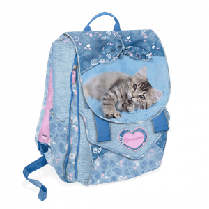 Zaino Rachaelhale estensibile gatto Jersen azzurro