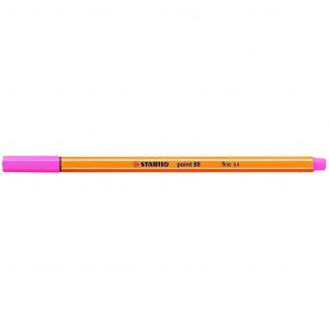 Stabilo pennarello punta fine Point 88 rosa
