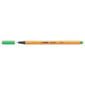 Stabilo pennarello punta fine Point 88 verde smeraldo chiaro