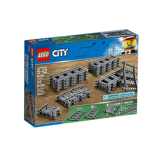 Lego City 60205 Binari Flessibili Lego LEGO City Con I Binari