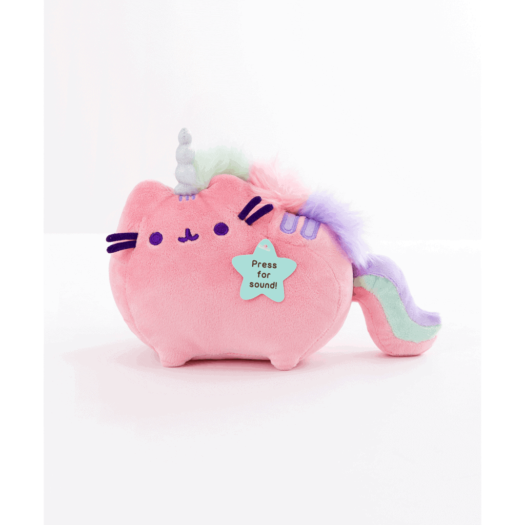 peluche unicorno rosa
