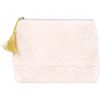 Trousse MATHILDE M rosa in velluto rosa