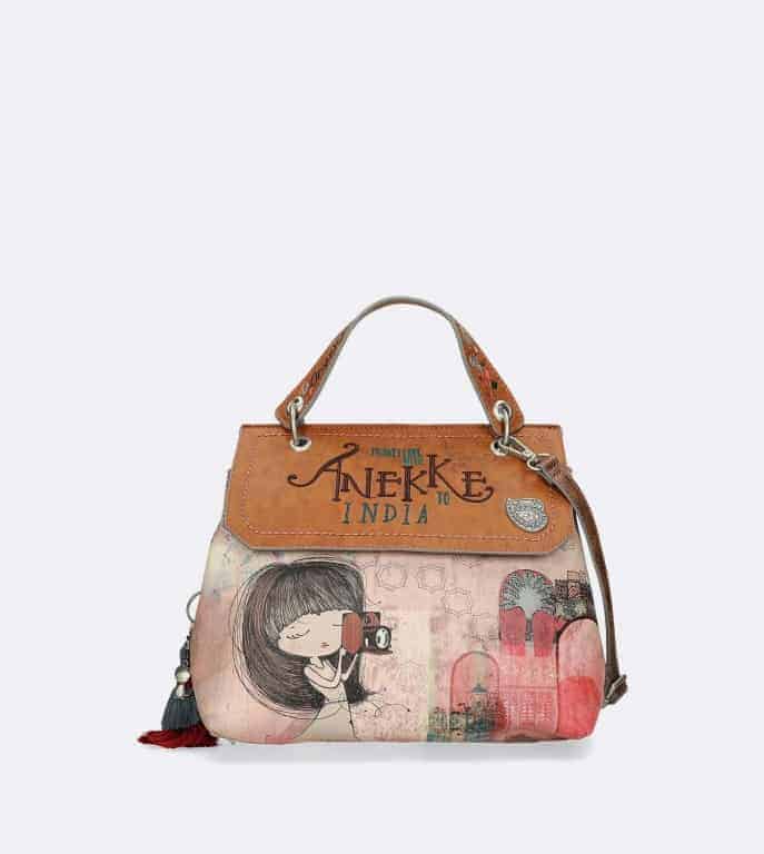 Borsa Tracolla con Manico Anekke India 27,5730x14x25,5cm