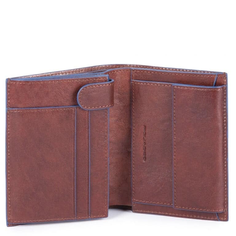 Portafoglio Verticale Portafoglio Uomo Piquadro Con Cerniera