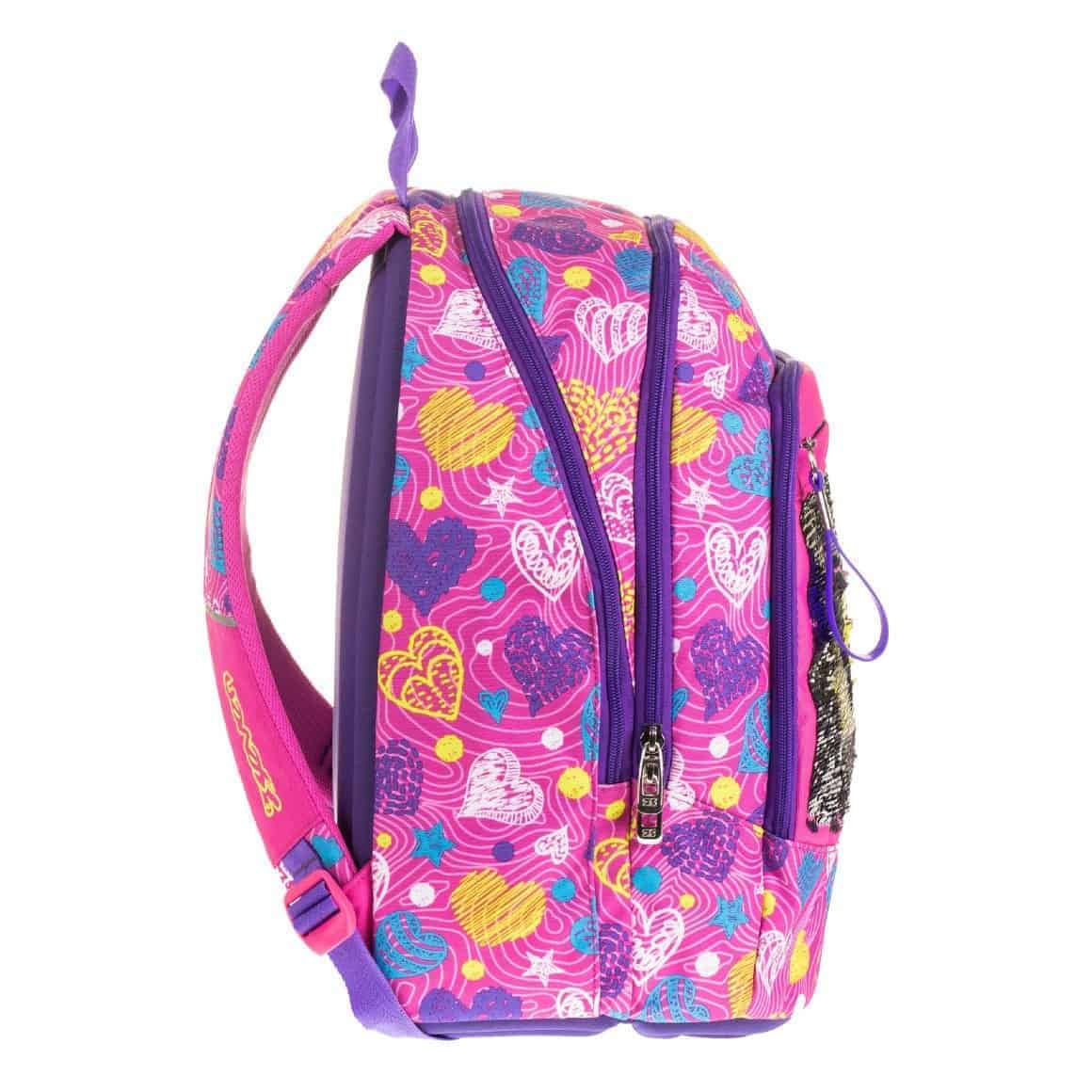 Novita Seven Zaino Advanced Girl SHINEHEART Rosa