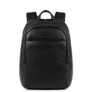 Zainetto Piquadro porta pc e iPad in pelle Modus Special nero