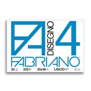 Album da disegno Fabriano F4 220 g/m² 20 33x48 cm ff. lisci 05200797