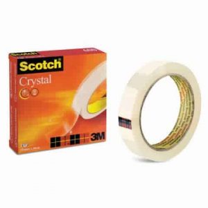 Nastro adesivo Scotch® Crystal 19 mm x 33 m supertrasparente - 600-1933
