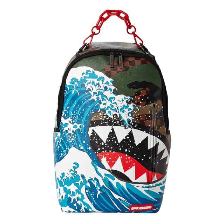Zaino Sprayground CAMOKAWA WAVE SHARK