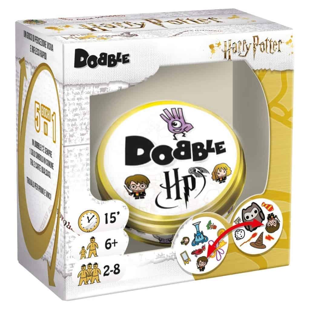 Gioco Dobble Harry Potter Asmodee 5 Giochi in 1 Edizione Italiana