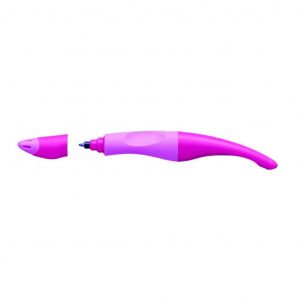 Penna Roller Ergonomica STABILO EASYoriginal per Destri in Rosa Chiaro/Rosa Scuro