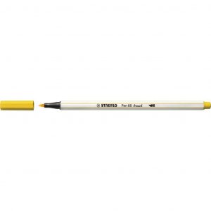 Pennarello Stabilo PEN68 Brush Giallo