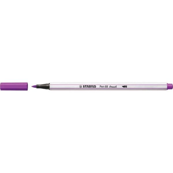 Pennarello Stabilo PEN68 Brush Lilla