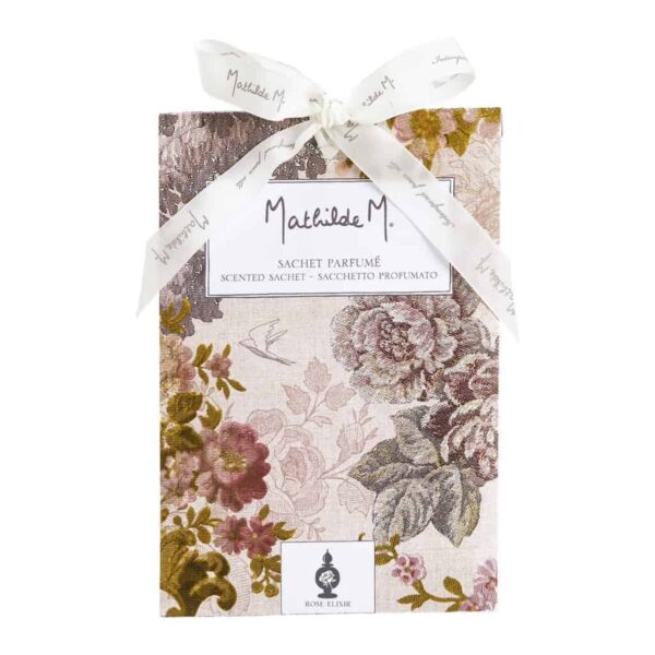 Sacchetti profuma biancheria MATHILDE M profumo Rose Elixir