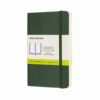 Taccuino Moleskine Copertina Morbida 9x14 Pagine Bianche Verde